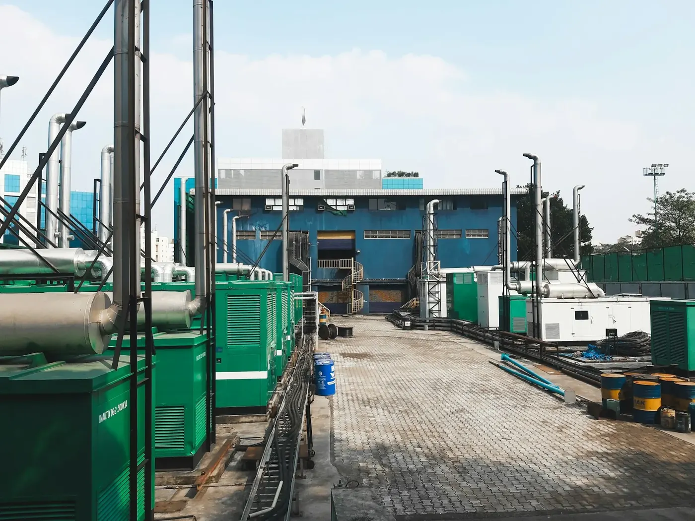 ردیف دیزل ژنراتورهای صنعتی بارمان دیزل